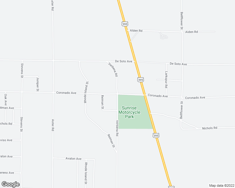 map of restaurants, bars, coffee shops, grocery stores, and more near Coronado Avenue in El Mirage