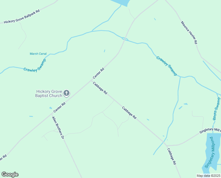 map of restaurants, bars, coffee shops, grocery stores, and more near 3366 Cabbage Road in Bladenboro