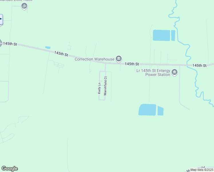 map of restaurants, bars, coffee shops, grocery stores, and more near 2713 Marshfield Court in Little Rock