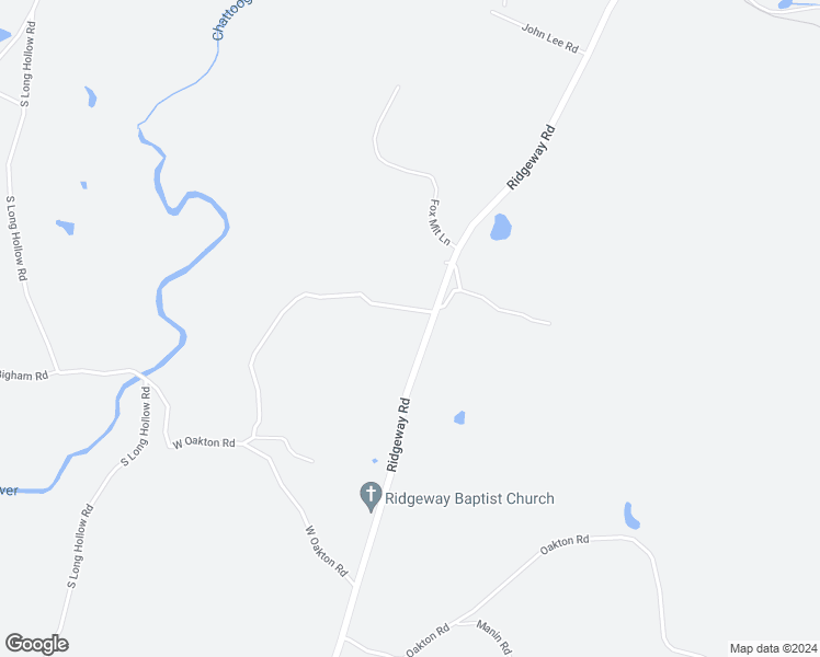 map of restaurants, bars, coffee shops, grocery stores, and more near 1144 Ridgeway Road in LaFayette