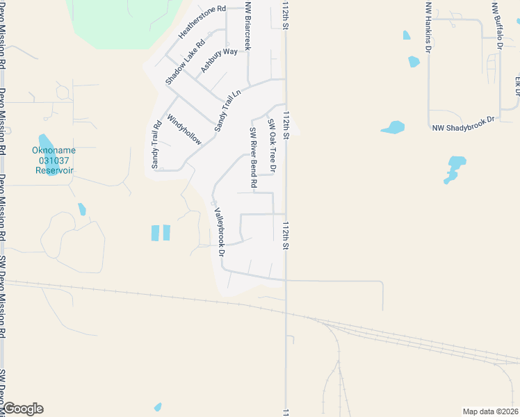 map of restaurants, bars, coffee shops, grocery stores, and more near 5 Northwest Millcreek Road in Lawton