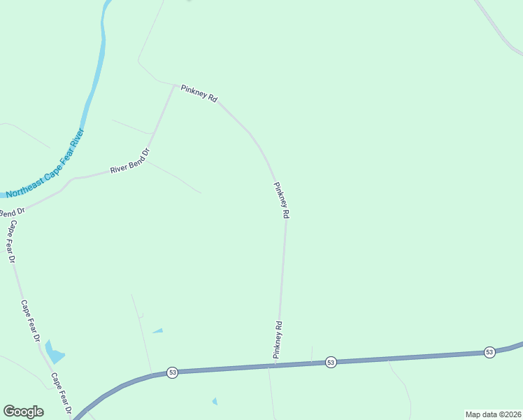 map of restaurants, bars, coffee shops, grocery stores, and more near 471 Pinkney Road in Burgaw