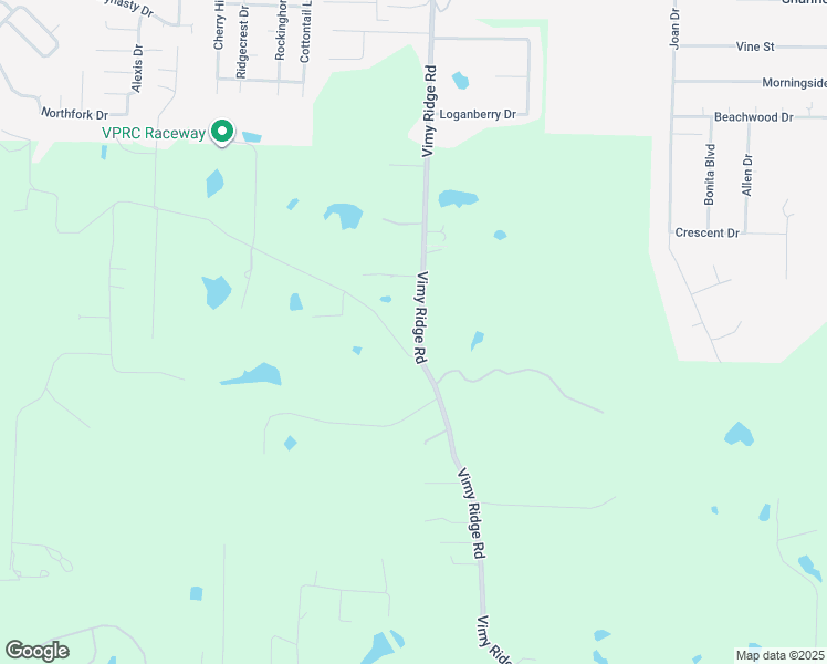 map of restaurants, bars, coffee shops, grocery stores, and more near 15104 Vimy Ridge Road in Alexander