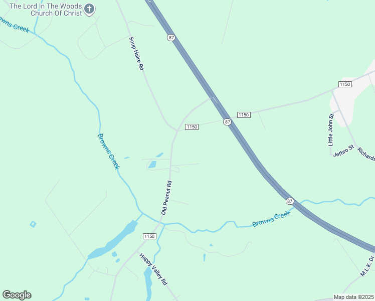 map of restaurants, bars, coffee shops, grocery stores, and more near 2359 Peanut Plant Road in Elizabethtown