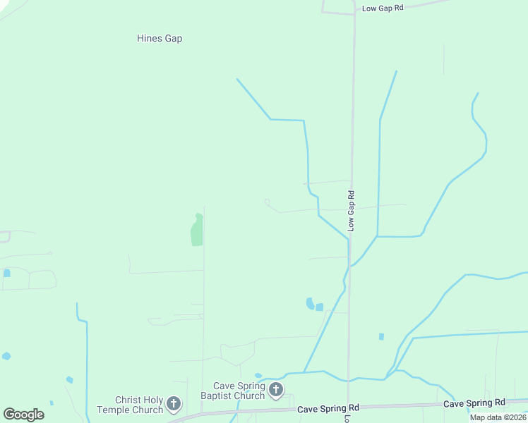 map of restaurants, bars, coffee shops, grocery stores, and more near 222 Hester Lane in Gurley