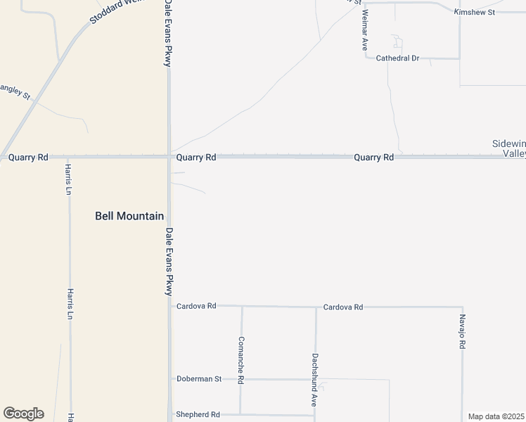 map of restaurants, bars, coffee shops, grocery stores, and more near Quarry Road in Apple Valley