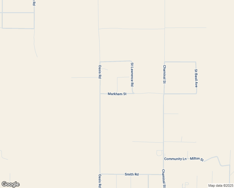 map of restaurants, bars, coffee shops, grocery stores, and more near Markham Street in San Bernardino County