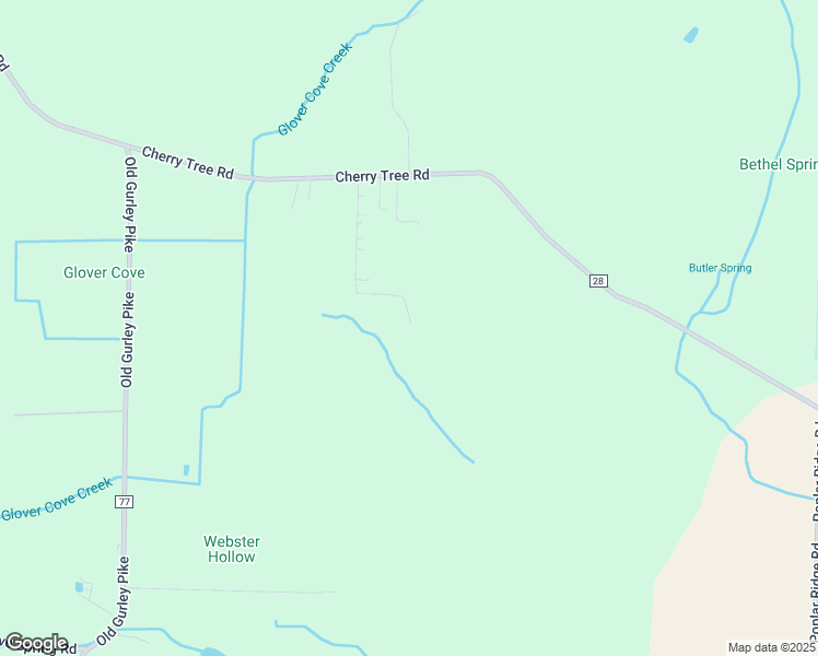 map of restaurants, bars, coffee shops, grocery stores, and more near 215 Bowen Lane in Gurley