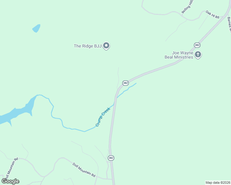 map of restaurants, bars, coffee shops, grocery stores, and more near Unamed Rd in Ellijay
