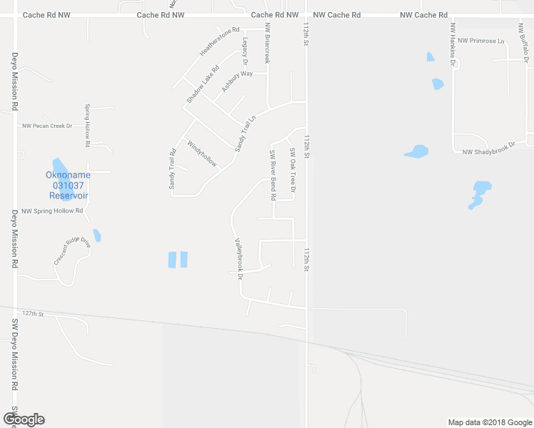 map of restaurants, bars, coffee shops, grocery stores, and more near 13 NW Havenshire Cir in Lawton