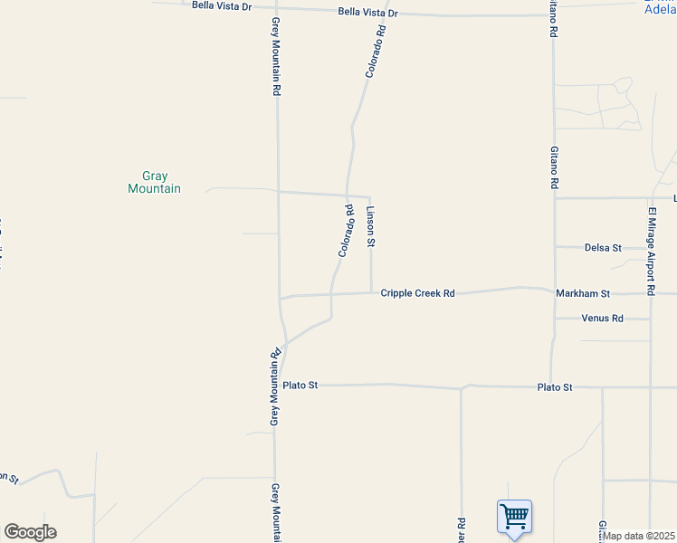 map of restaurants, bars, coffee shops, grocery stores, and more near 20001 Grey Mountain Road in El Mirage