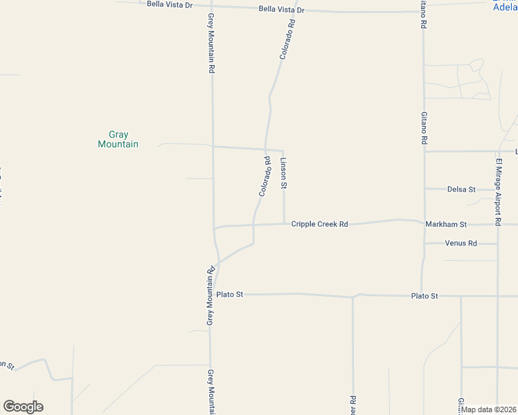 map of restaurants, bars, coffee shops, grocery stores, and more near 2397-2399 Colorado Road in Adelanto