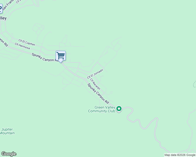 map of restaurants, bars, coffee shops, grocery stores, and more near 15215 Calle Verdad in Santa Clarita