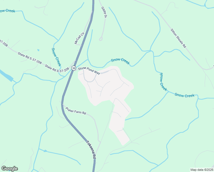 map of restaurants, bars, coffee shops, grocery stores, and more near 510 Ivy Spring Court in Seneca