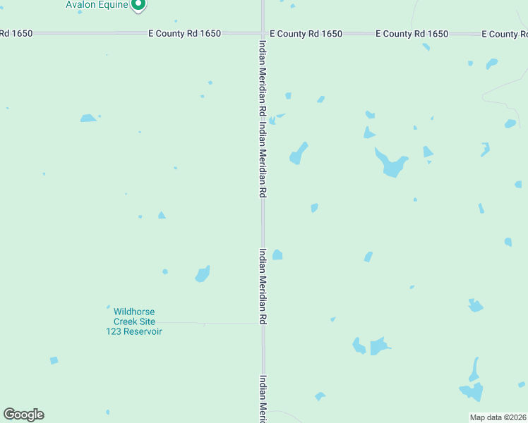 map of restaurants, bars, coffee shops, grocery stores, and more near 26603 Indian Meridian Road in Wynnewood
