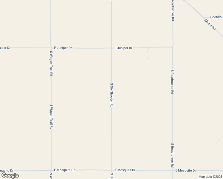 map of restaurants, bars, coffee shops, grocery stores, and more near South Six Shooter Road in Mohave County