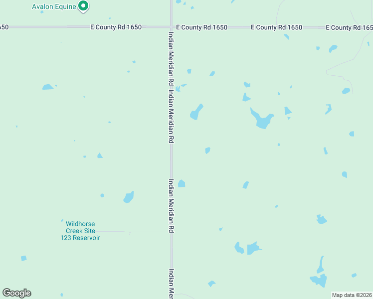 map of restaurants, bars, coffee shops, grocery stores, and more near 26603 Indian Meridian Road in Wynnewood