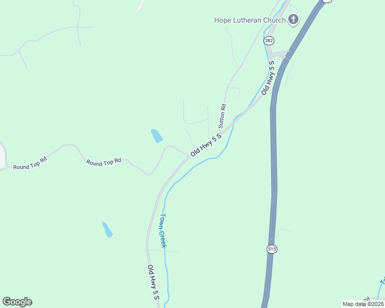 map of restaurants, bars, coffee shops, grocery stores, and more near Old Highway 5 South in Ellijay