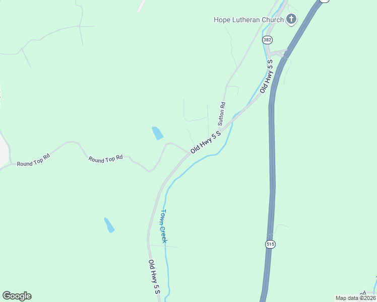 map of restaurants, bars, coffee shops, grocery stores, and more near Old Highway 5 South in Ellijay