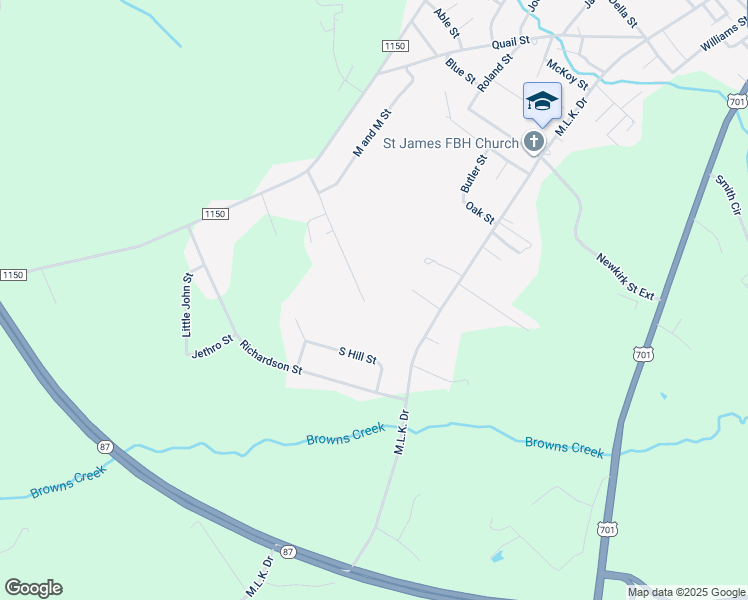 map of restaurants, bars, coffee shops, grocery stores, and more near 782 Moultrie Lane in Elizabethtown