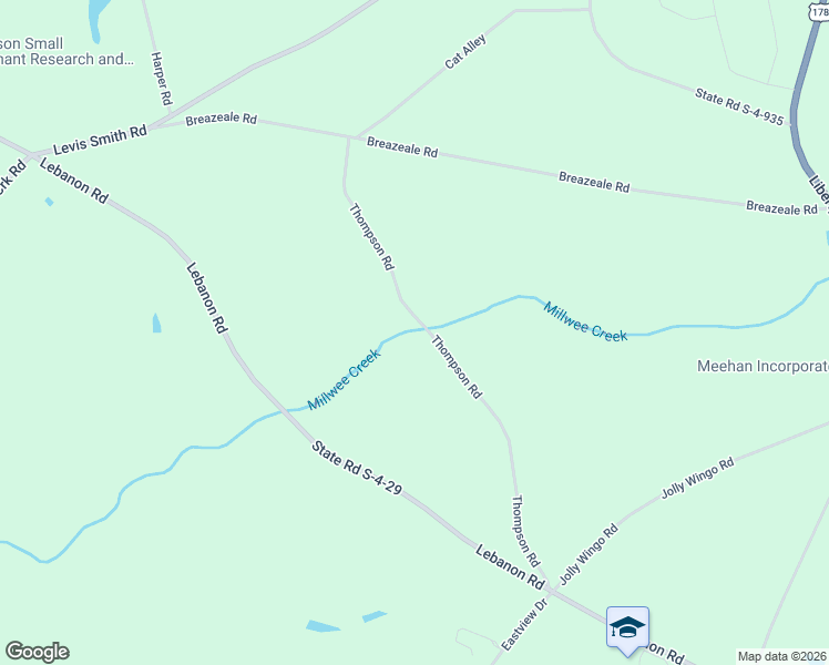 map of restaurants, bars, coffee shops, grocery stores, and more near 212-200 Thompson Road in Pendleton