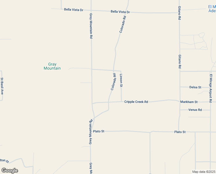 map of restaurants, bars, coffee shops, grocery stores, and more near 20001 Grey Mountain Road in El Mirage