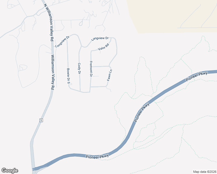 map of restaurants, bars, coffee shops, grocery stores, and more near 1187 Fawn Lane in Prescott