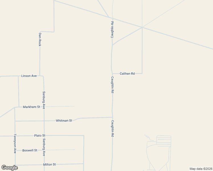 map of restaurants, bars, coffee shops, grocery stores, and more near Caughlin Road in Adelanto