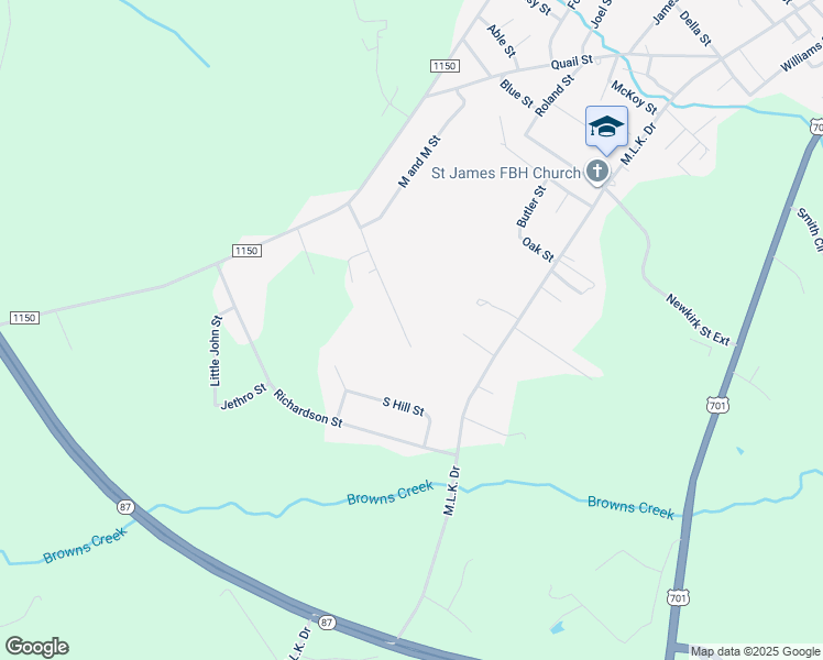 map of restaurants, bars, coffee shops, grocery stores, and more near 806 Moultrie Lane in Elizabethtown