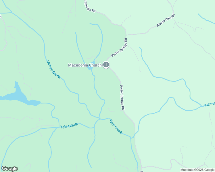map of restaurants, bars, coffee shops, grocery stores, and more near 68 Hummingbird Valley in Dahlonega