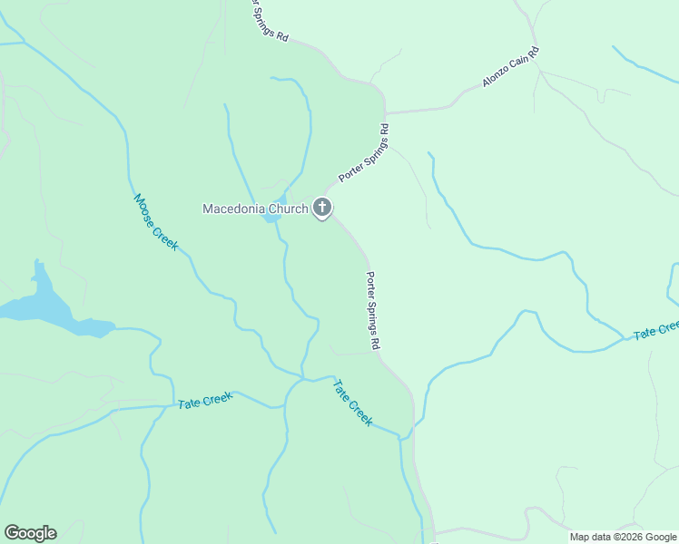 map of restaurants, bars, coffee shops, grocery stores, and more near 68 Hummingbird Valley in Dahlonega