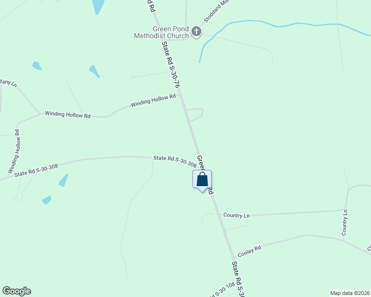 map of restaurants, bars, coffee shops, grocery stores, and more near 2988 Greenpond Road in Gray Court