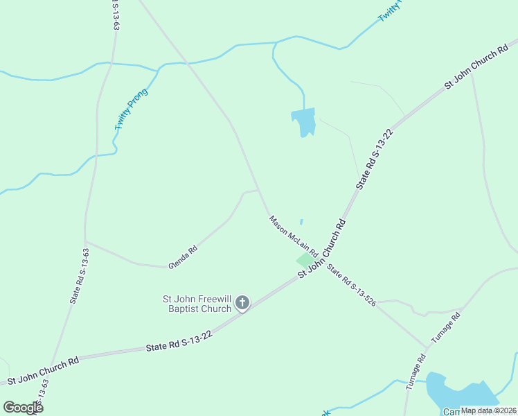 map of restaurants, bars, coffee shops, grocery stores, and more near 289 Mason McLain Road in Patrick