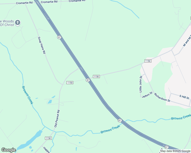 map of restaurants, bars, coffee shops, grocery stores, and more near Peanut Plant Road in Elizabethtown