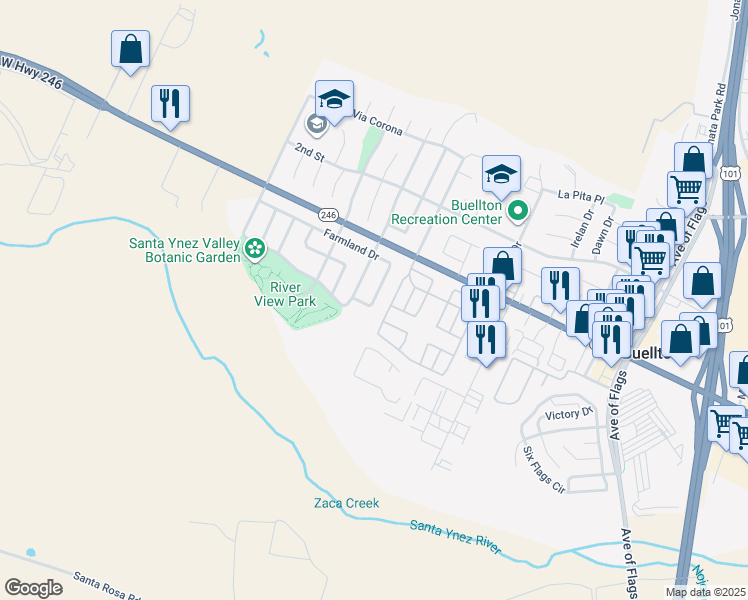 231 Dairyland Road, Buellton CA Walk Score