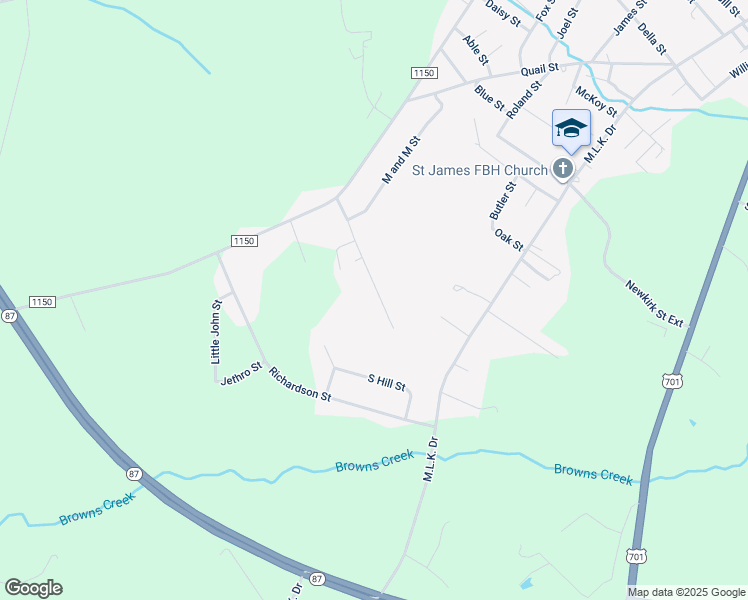 map of restaurants, bars, coffee shops, grocery stores, and more near 827 Moultrie Lane in Elizabethtown