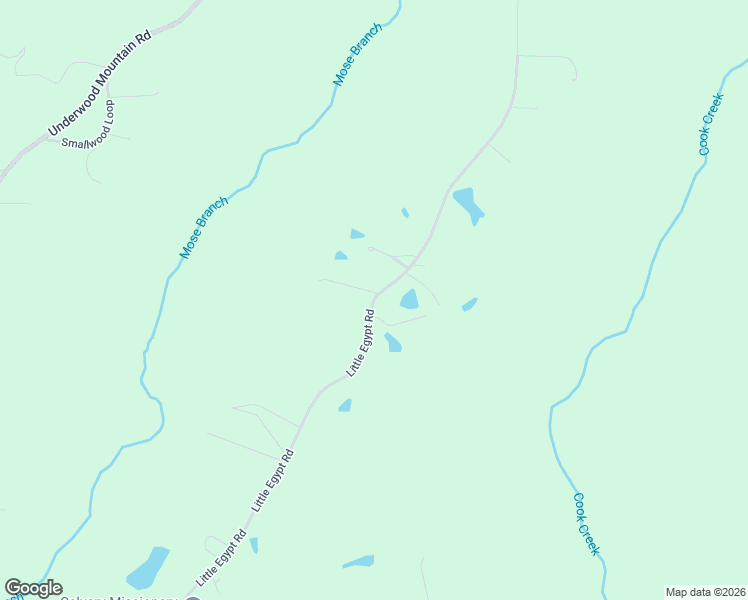 map of restaurants, bars, coffee shops, grocery stores, and more near Little Egypt Road in Tuscumbia