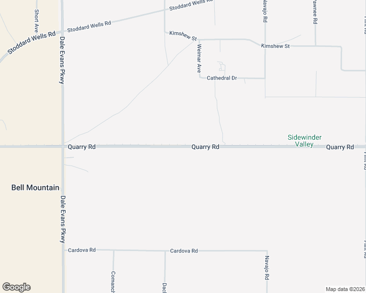 map of restaurants, bars, coffee shops, grocery stores, and more near 21448 Quarry Road in Apple Valley