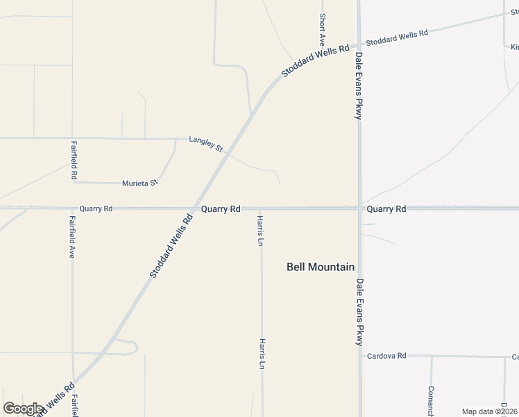 map of restaurants, bars, coffee shops, grocery stores, and more near Quarry Road in Apple Valley