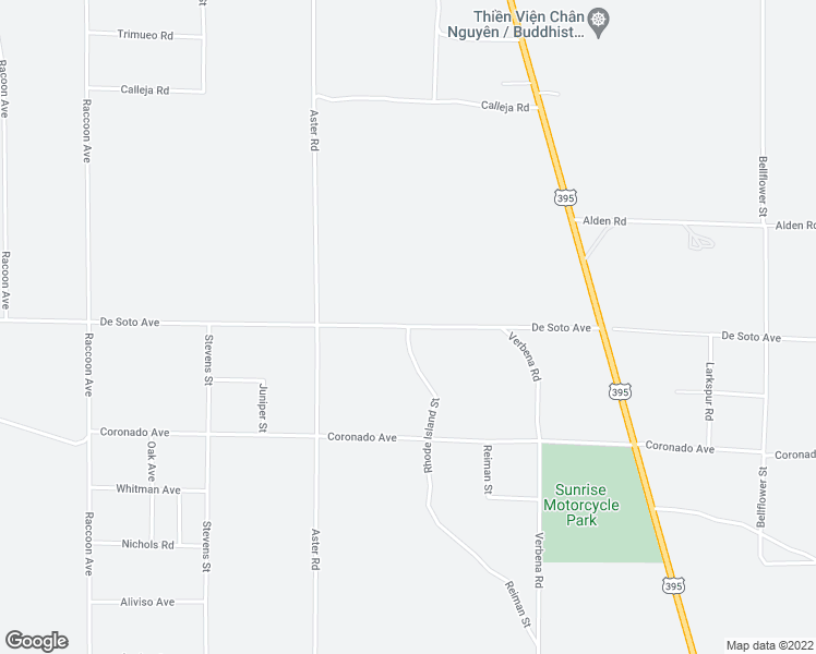 map of restaurants, bars, coffee shops, grocery stores, and more near De Soto Avenue in El Mirage