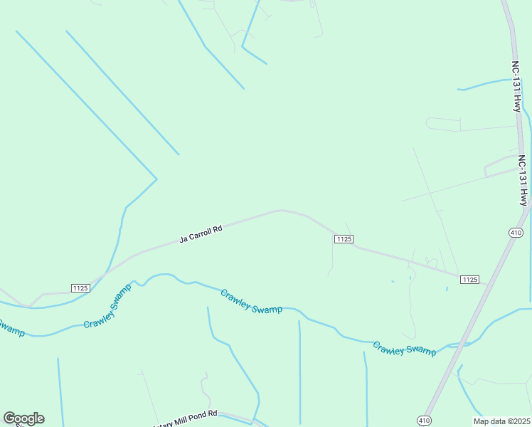 map of restaurants, bars, coffee shops, grocery stores, and more near Ja Carroll Road in Bladen County