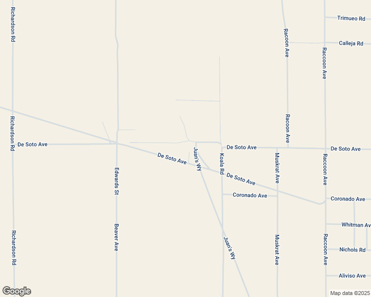 map of restaurants, bars, coffee shops, grocery stores, and more near 9567 De Soto Avenue in Adelanto