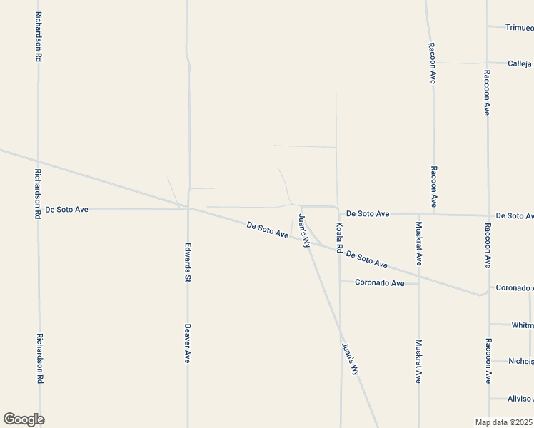 map of restaurants, bars, coffee shops, grocery stores, and more near 9567 De Soto Avenue in Adelanto