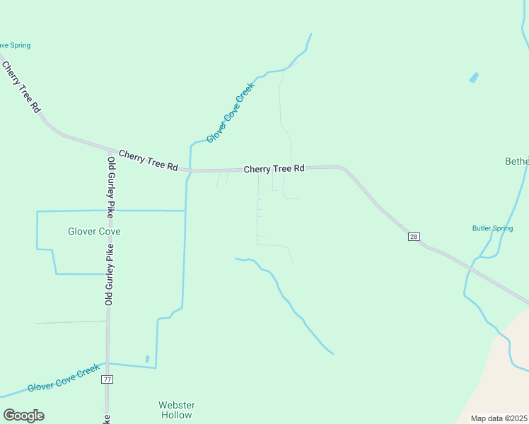 map of restaurants, bars, coffee shops, grocery stores, and more near 167 Bowen Lane in Gurley