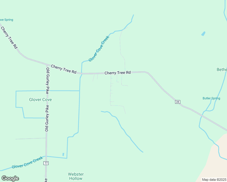 map of restaurants, bars, coffee shops, grocery stores, and more near 167 Bowen Lane in Gurley