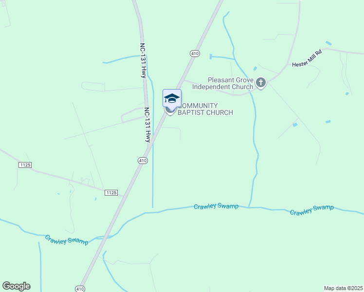 map of restaurants, bars, coffee shops, grocery stores, and more near 3205 North Carolina 410 in Bladenboro