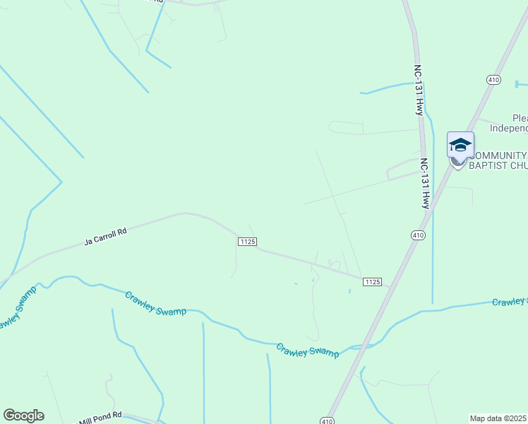 map of restaurants, bars, coffee shops, grocery stores, and more near 630 Ja Carroll Road in Bladenboro