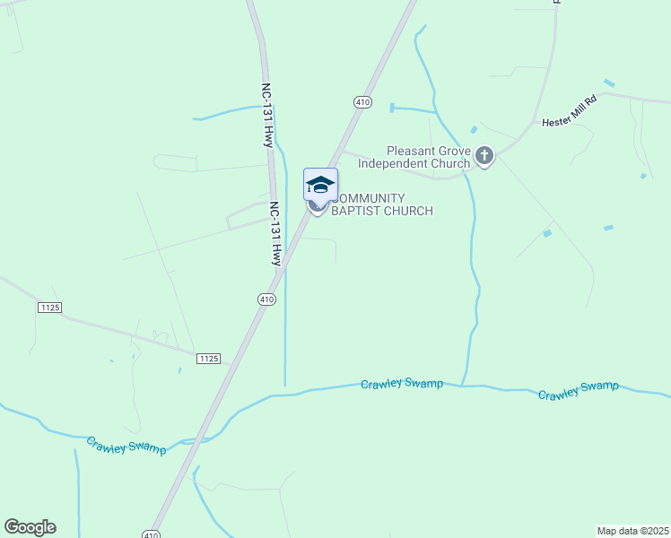 map of restaurants, bars, coffee shops, grocery stores, and more near 3205 North Carolina 410 in Bladenboro