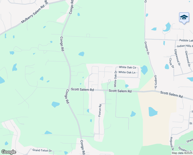 map of restaurants, bars, coffee shops, grocery stores, and more near 5064 Maple Leaf Drive in Benton