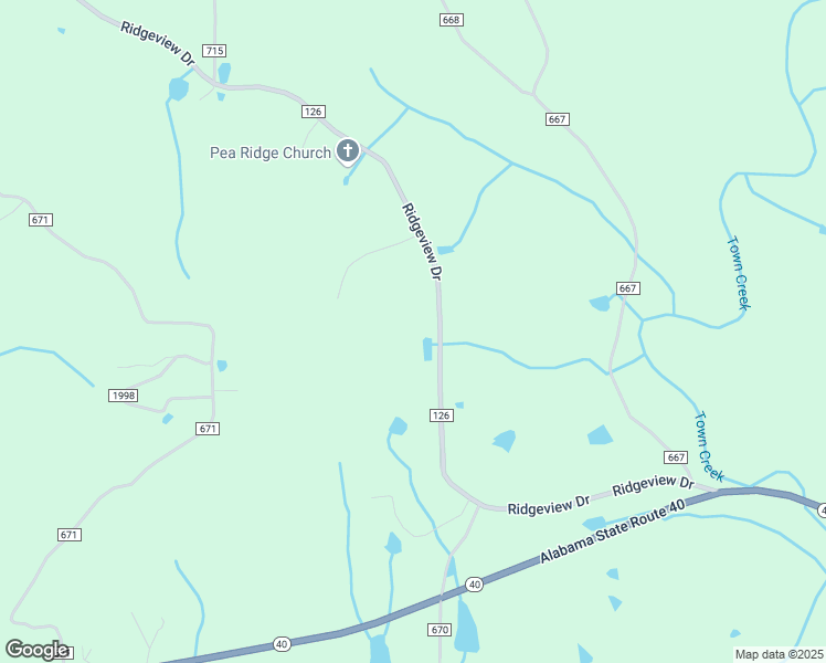 map of restaurants, bars, coffee shops, grocery stores, and more near 4484 County Road 126 in Henagar